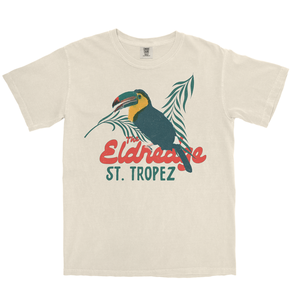 St. Tropez - Ivory Toucan Tee (Pre-Order)