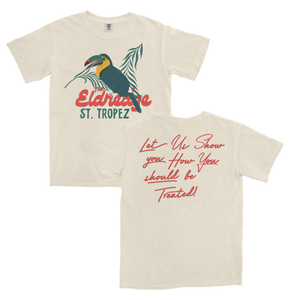 St. Tropez - Ivory Toucan Tee (Pre-Order)