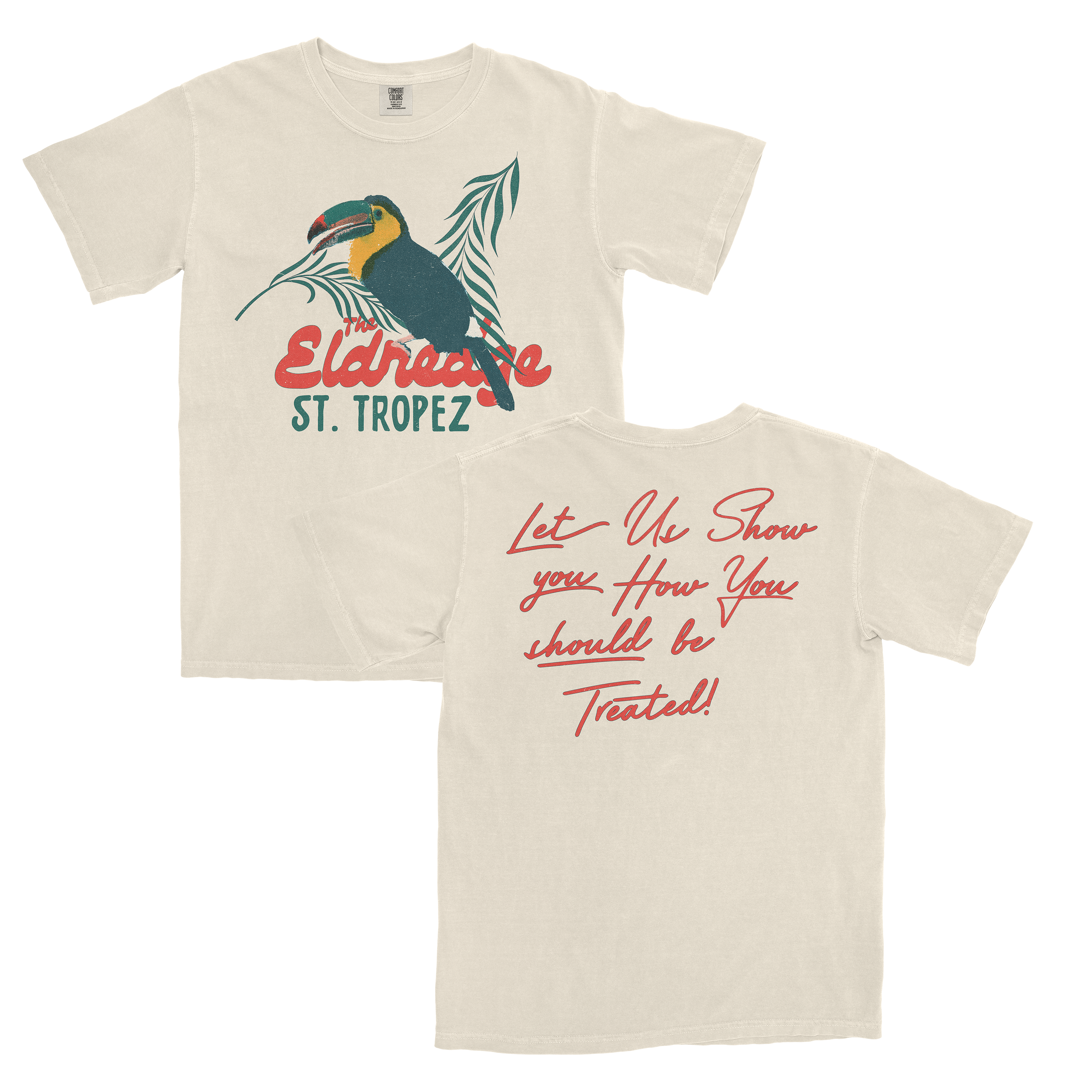 St. Tropez - Ivory Toucan Tee