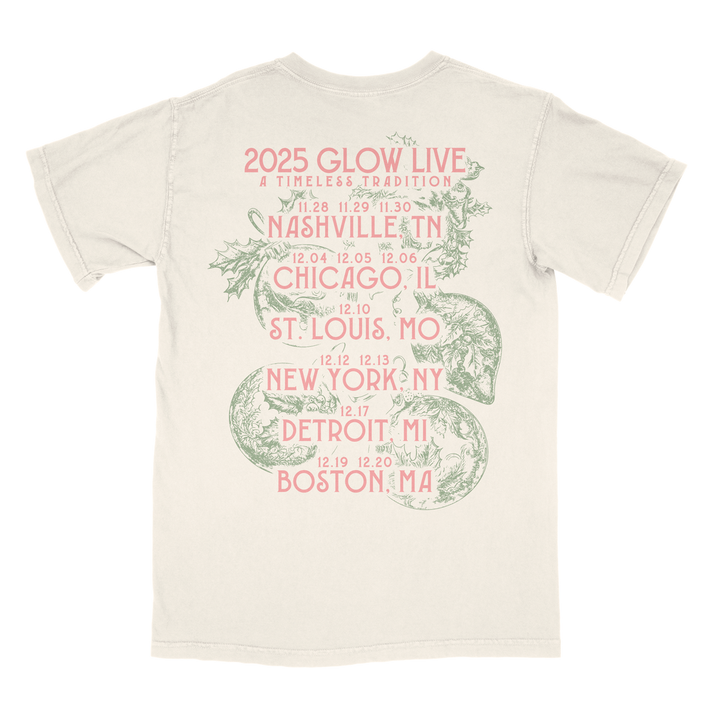 2025 Glow Photo Tour Tee (Pre-Order)