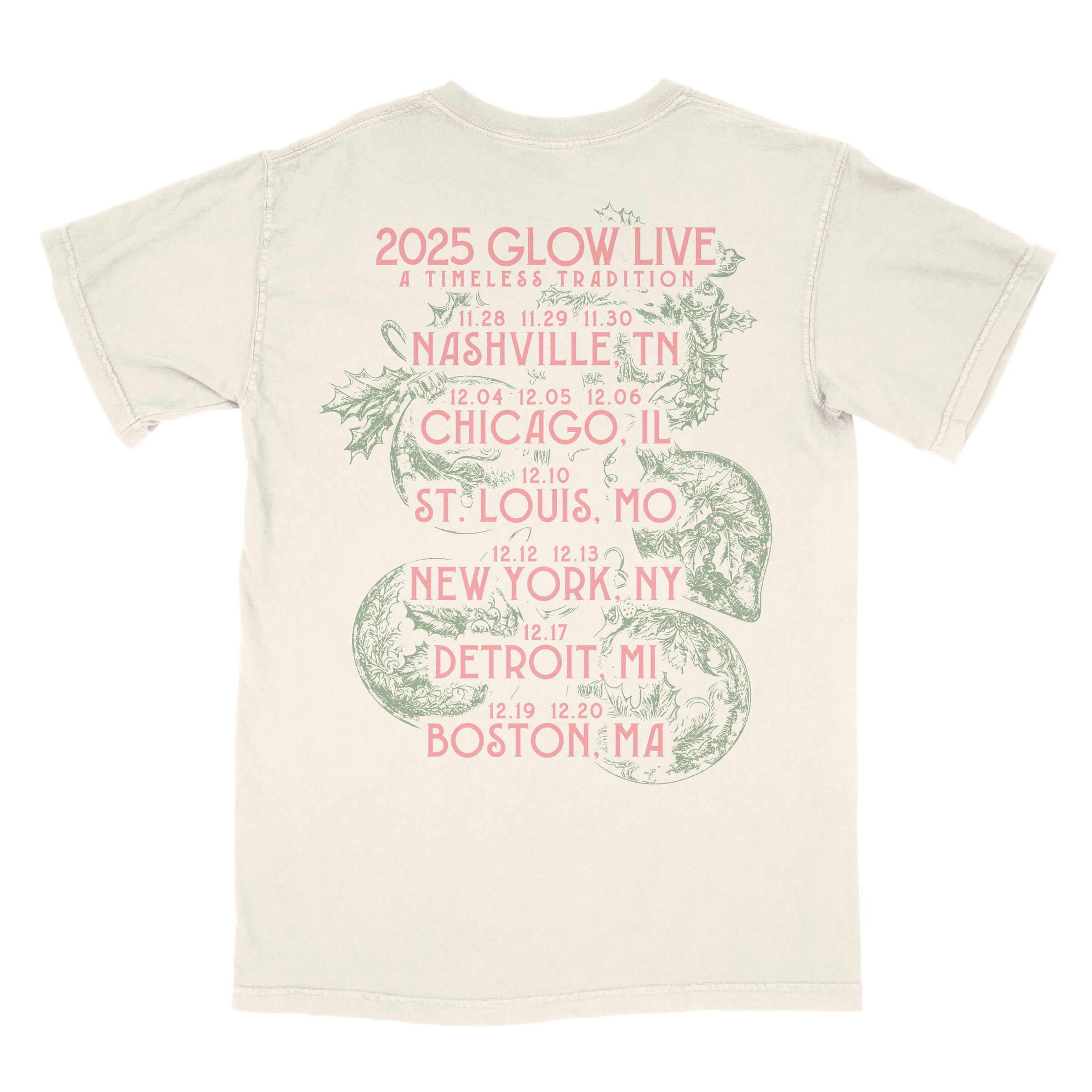 2025 Glow Photo Tour Tee (Pre-Order)