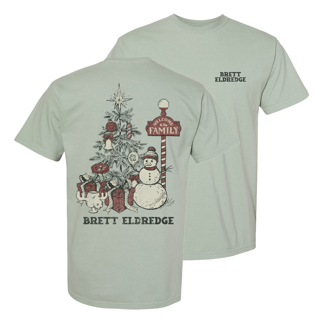 Sage Christmas Tee
