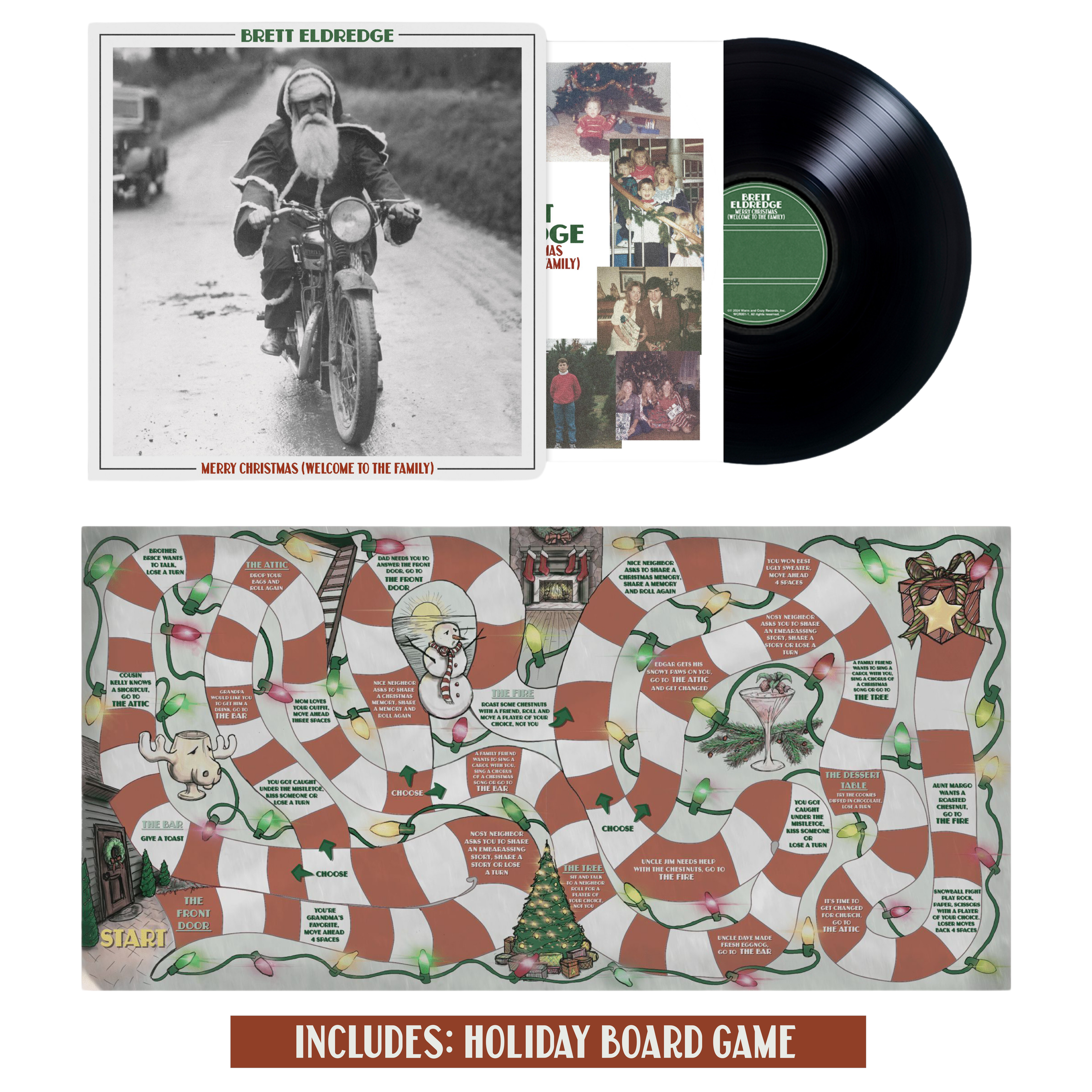 Vinyl - Standard Black - Merry Christmas (Welcome to the Family)