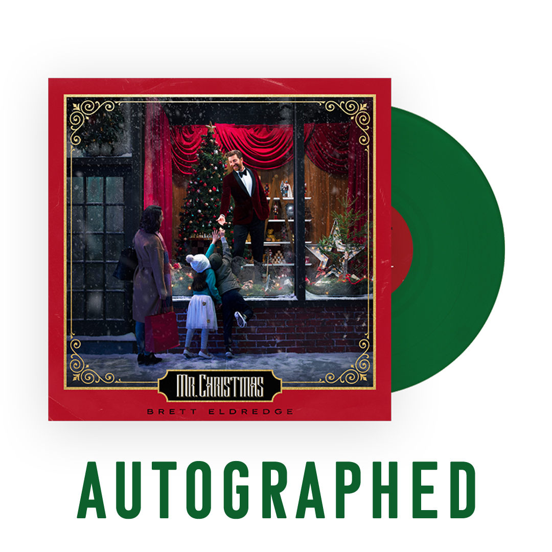 Autographed Mr. Christmas on Vinyl (Spotify Exclusive Green)